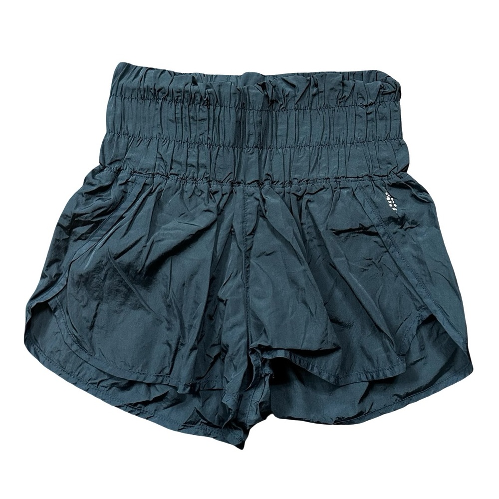 Free People Movement Way Home Shorts Blue/Green XS Workout Running Pickleball
